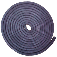 Шнур гернитовый ПРП40К10, профиль пористый резиновый, цвет черный, круглый, диаметр 10 мм